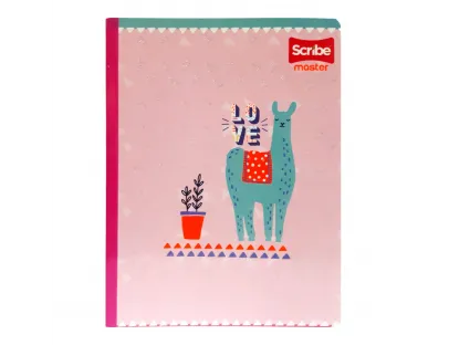 Cuaderno Cosido Master femenino Rayas 100 Hojas Scribe