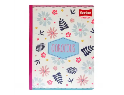 SCRIBE Notebook, Lined, 100 sheets, Master
