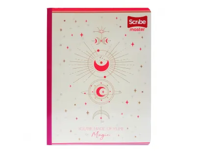 SCRIBE Notebook, Lined, 100 sheets, Master