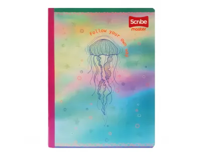 SCRIBE Notebook, Lined, 100 sheets, Master