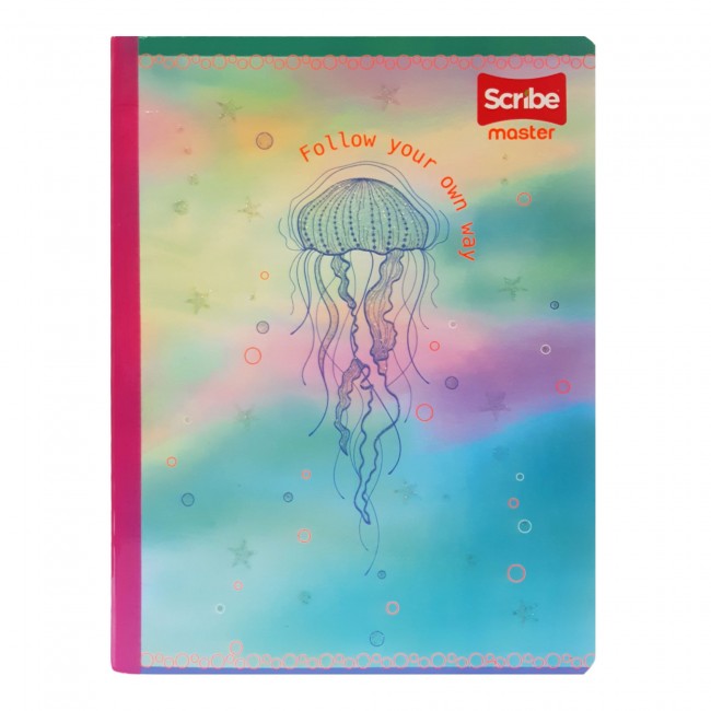 SCRIBE Notebook, Lined, 100 sheets, Master