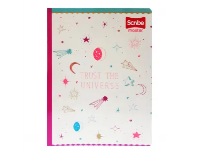SCRIBE Notebook, Lined, 100 sheets, Master