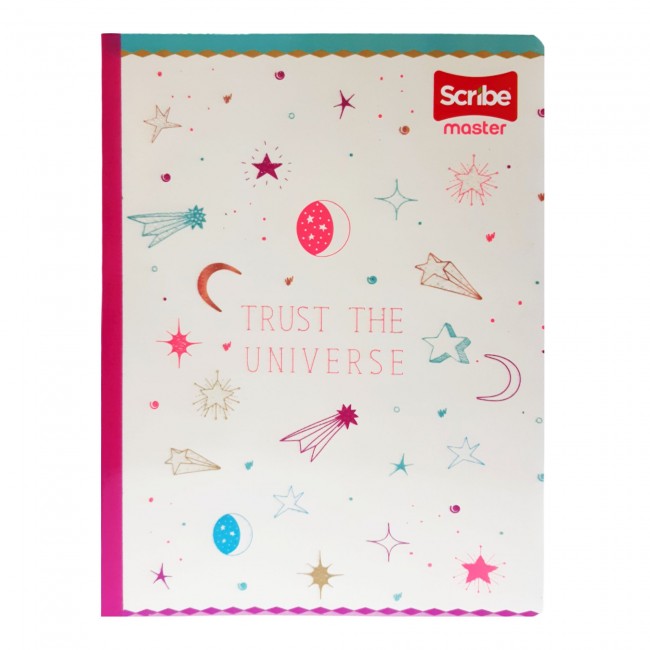SCRIBE Notebook, Lined, 100 sheets, Master