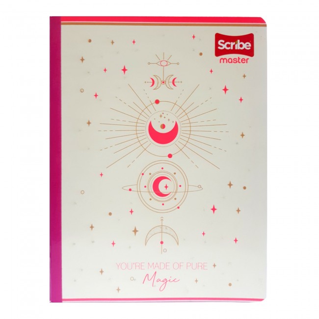 Cuaderno Cosido Master Femenino Scribe 100 Hojas Rayado – Diseños Femeninos