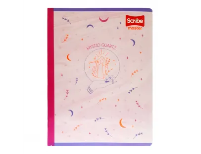 Cuaderno Cosido Master femenino Rayas 100 Hojas Scribe