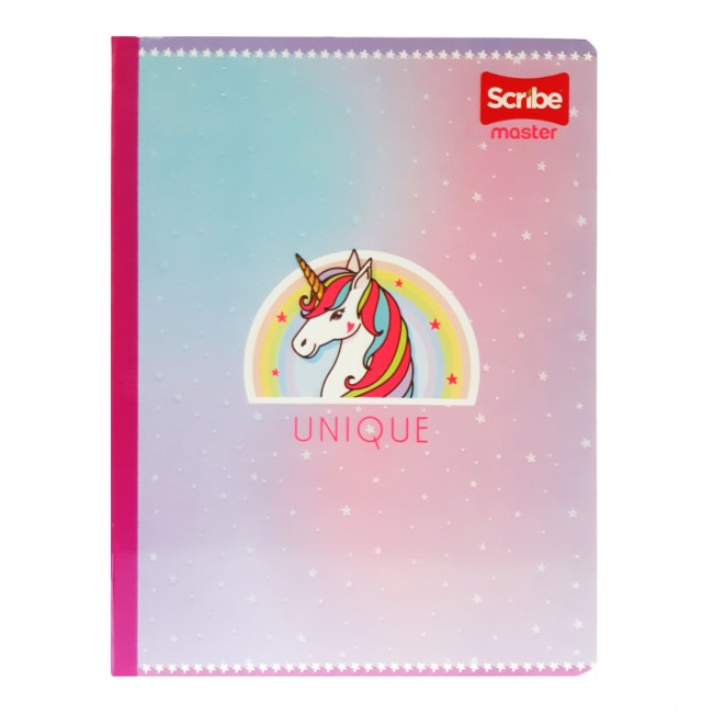 Cuaderno Cosido Master Femenino Scribe 100 Hojas Rayado – Diseños Femeninos