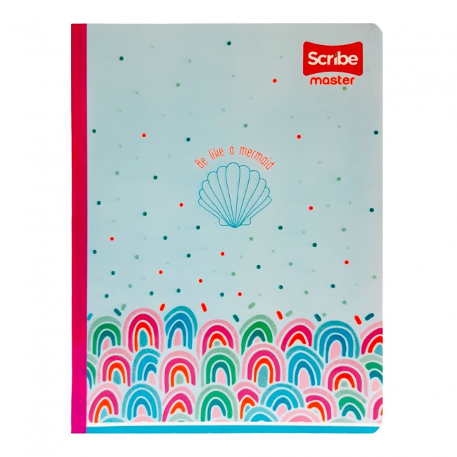 Cuaderno Cosido Master Femenino Scribe 100 Hojas Rayado – Diseños Femeninos