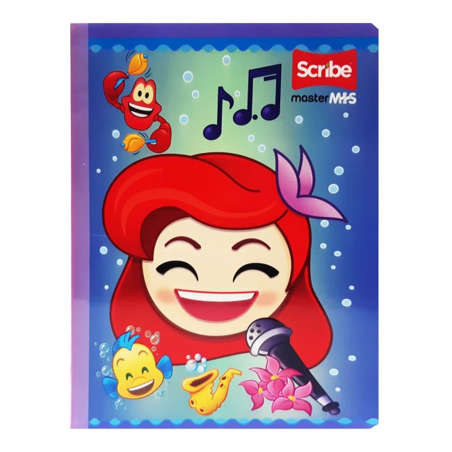 Cuaderno Cosido Disney Emoji Scribe 50 Hojas Doble Línea – Ferrocarril Preescolar