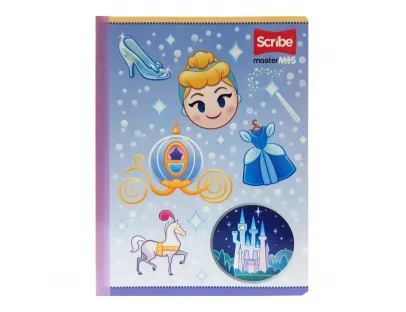 Cuaderno Cosido Disney Emolji doble Linea 50 Hojas Scribe