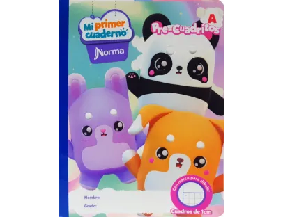 NORMA Notebook, Grid A, 100 sheets, Girl