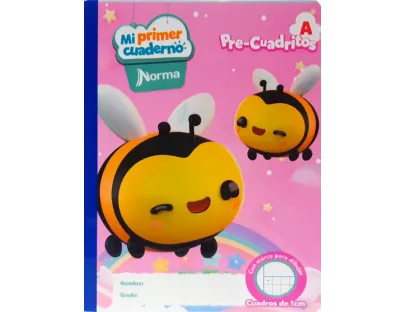 NORMA Notebook, Grid A, 100 sheets, Girl