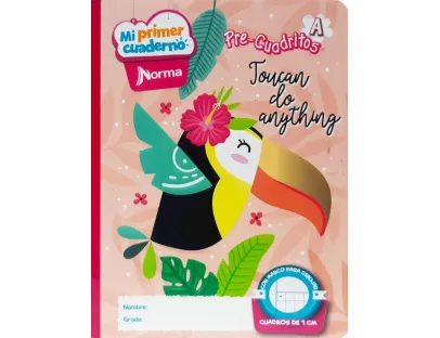 NORMA Notebook, Grid A, 100 sheets, Girl