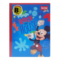 SCRIBE Notebook, Grid B, 100 sheets, Mickey Mouse