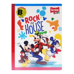 SCRIBE Notebook, Grid B, 100 sheets, Mickey Mouse
