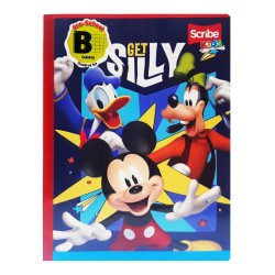 SCRIBE Notebook, Grid B, 100 sheets, Mickey Mouse