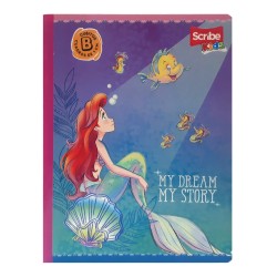 Cuaderno B Cuadritos Princesas Disney Scribe 100 Hojas – Ideal Preescolar Disney