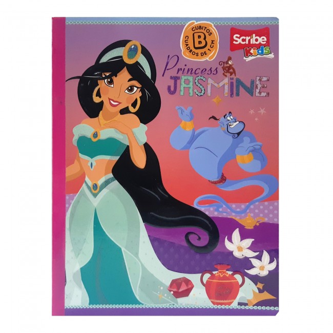 Cuaderno B Cuadritos Princesas Disney Scribe 100 Hojas – Ideal Preescolar Disney