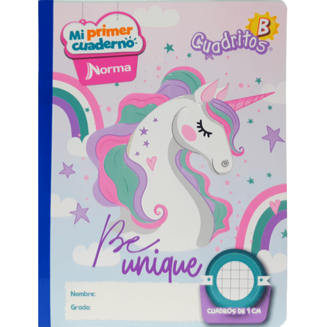 NORMA Notebook, Grid B, 100 sheets, girl