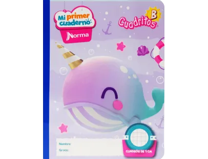 NORMA Notebook, Grid B, 100 sheets, girl