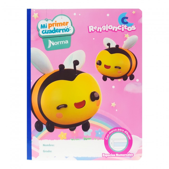 NORMA Notebook, lined C, 100 sheets, Girl