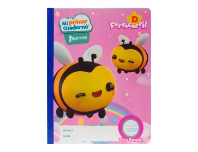 Cuaderno Ferrocarril D niña NORMA