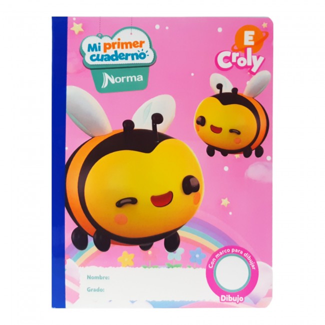 Cuaderno E-Croly Niña Norma – Rayado Especial Preescolar Femenino
