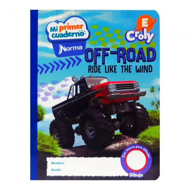 Cuaderno E-Croly Niño Norma – Rayado Especial Preescolar Masculino
