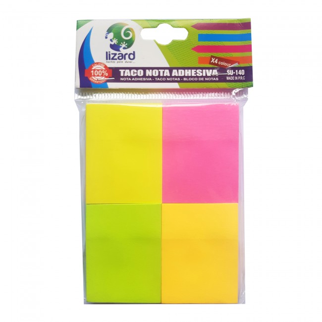 Notas adhesivas x4