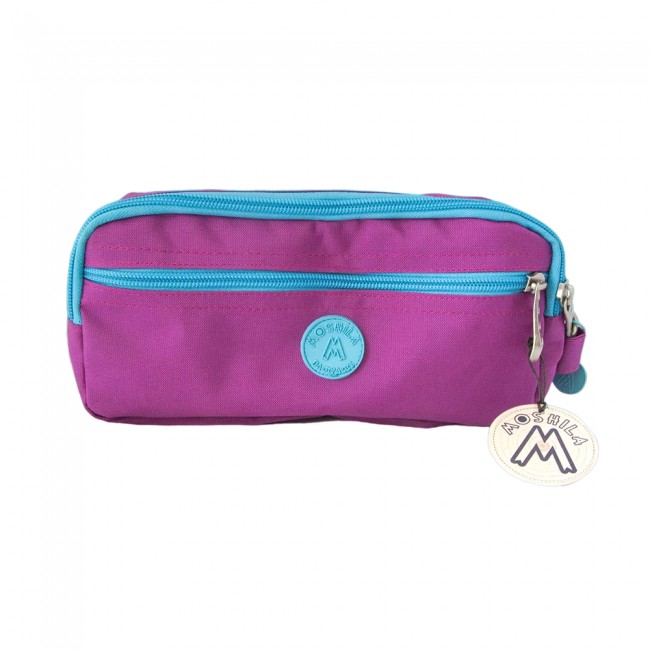 Cartuchera 3 Cierres Moshila Grande – Estuche Triple Bolsillo Colegio