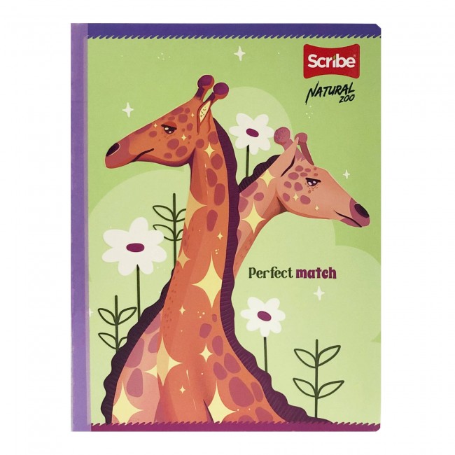 SCRIBE Notebook Sewing Grid 100 Hojas Animal Zoo