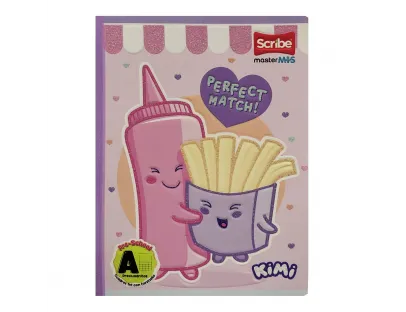 SCRIBE Notebook, Grid A, 100 sheets, kimi