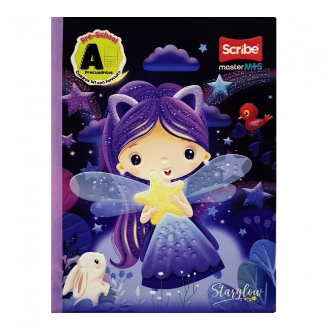 Cuaderno Pre-cuadritos A Starglow Scribe