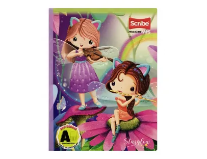Cuaderno Pre-cuadritos A Starglow Scribe