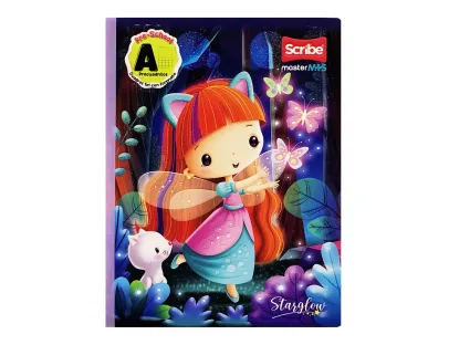 Cuaderno Pre-cuadritos A Starglow Scribe