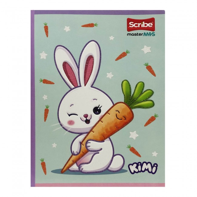 SCRIBE Notebook Sewing Grid 100 Leaves KIMI