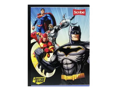 Scribe Notebook Sewing Grid 100 Leaves Justice League