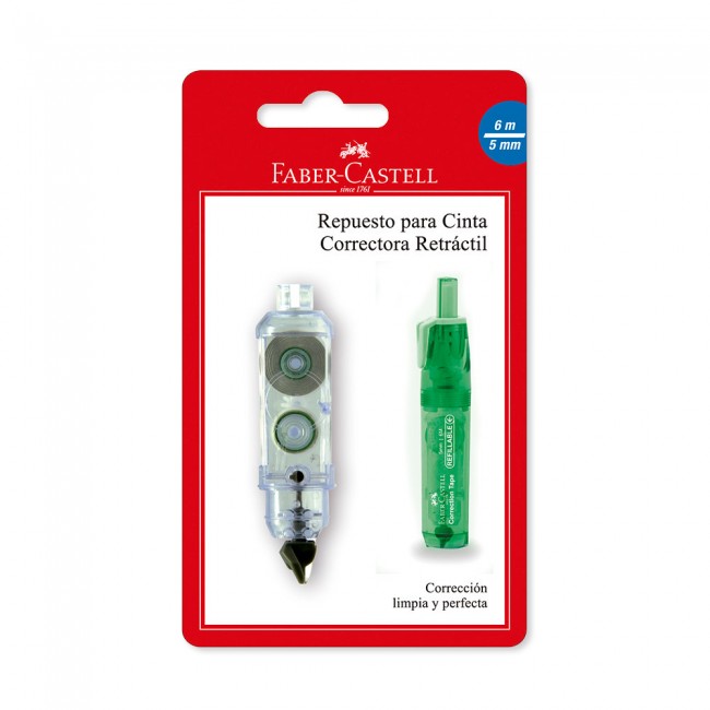 REPUESTO cinta correctora FABER Castell