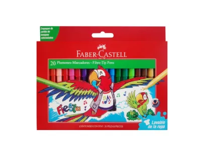Plumones Fiesta x 20 Faber Castell