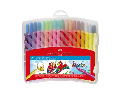 Plumones Fiesta x 36 Faber Castell