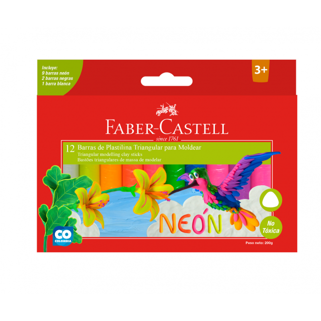 FABER CASTELL Clay Long x 10