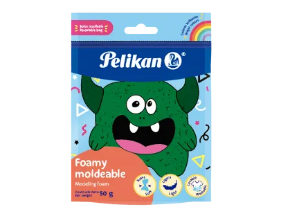 Foamy Moldeable PELIKAN 50grs - Colores Brillantes, Lavable