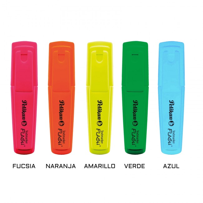 Resaltador flash neón Pelikan