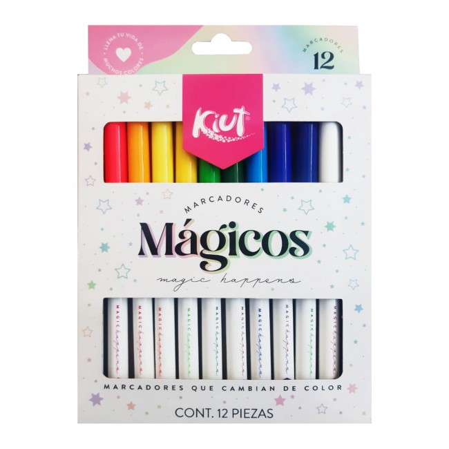 Marcador mágico x12 KIUT