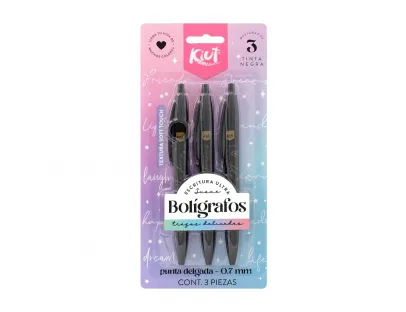 Kiut soft pen x3