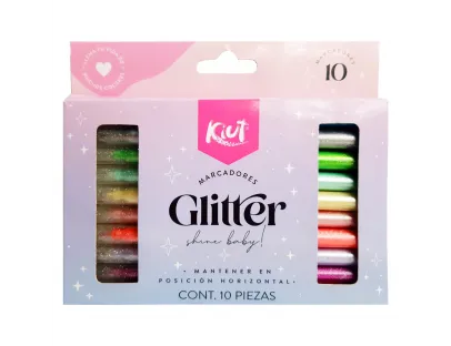 Marcador glitter Kiut
