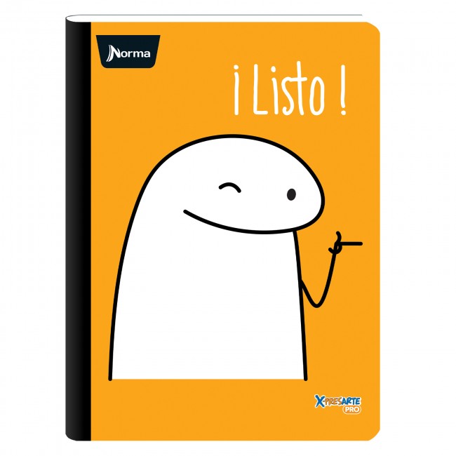 Cuaderno cosido Memes cuadriculado 100 hojas Norma