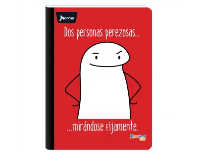 Cuaderno cosido Memes cuadriculado 100 hojas Norma