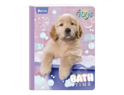 Cuaderno Dogs Cuadriculado 100 hojas NORMA