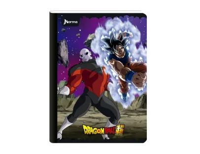Cuaderno Cosido DRAGON BALL Cuadriculado 100 Hojas NORMA