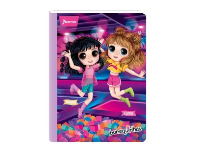 copy of Cuaderno Bonequinhas Antonia Cuadriculado 100 hojas NORMA